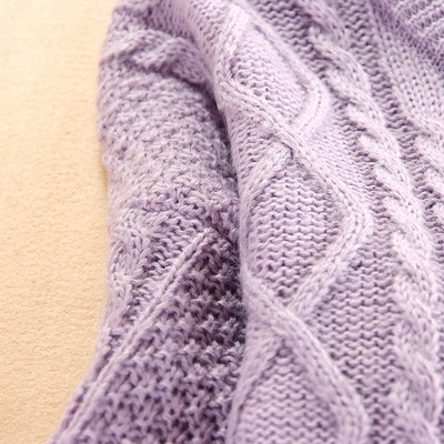 【秋冬女裝新款菱形套頭長袖毛衣 針織麻花圓領加厚針織毛衣F1019】價格,廠家,圖片,女式毛衣,南漳縣董勇服裝店-