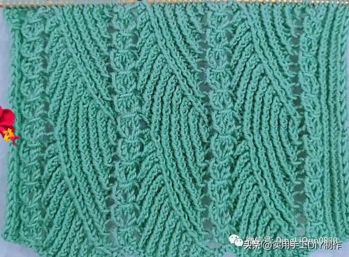 針織作品 40個(gè)美麗的針織針跡設(shè)計(jì)圖案